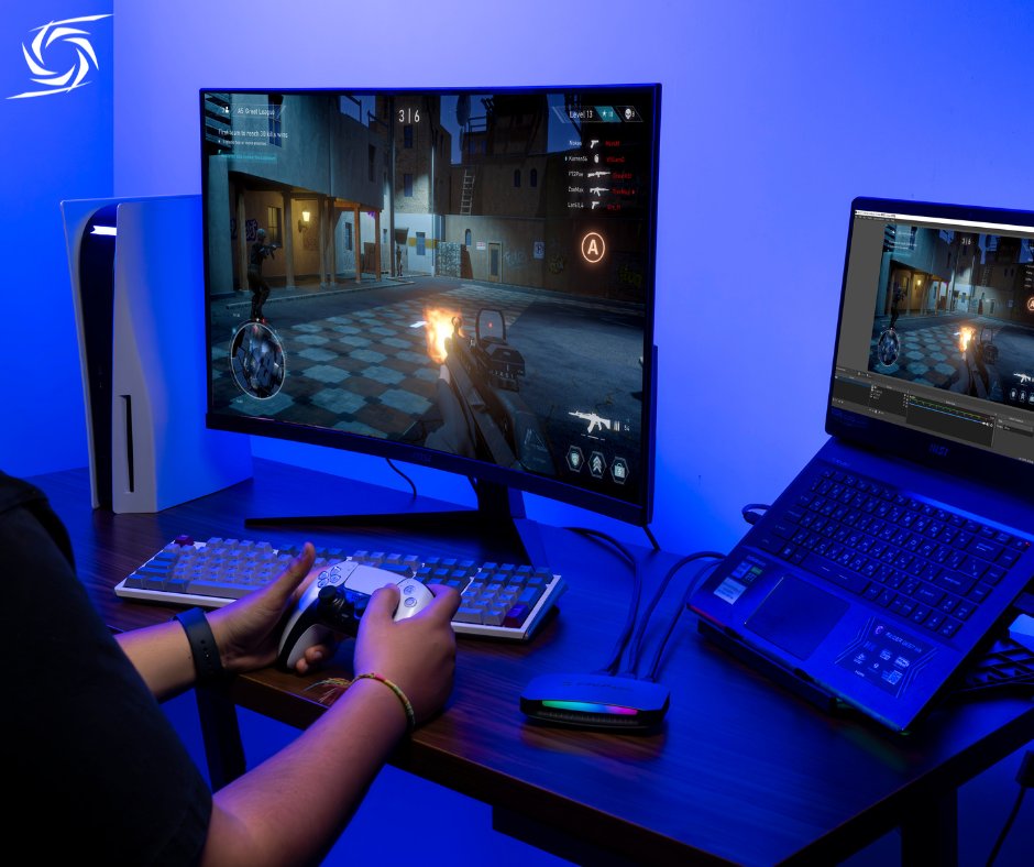 AVerMedia_DE's tweet image. 🚀Ab dem 9.11.23 gibt‘s endlich die AVerMedia Live Gamer ULTRA 2.1 – HDMI 2.1 USB Capture-Karte auch in Deutschland! 

✅ 4K144 Pass-Through HDR/VRR für klares Gameplay
✅ Anpassbare RGB-Beleuchtung
✅ Aufnahme In-Game-Chats mit deinem Team

Let’s stream! 
#AVerMedia #CaptureCard