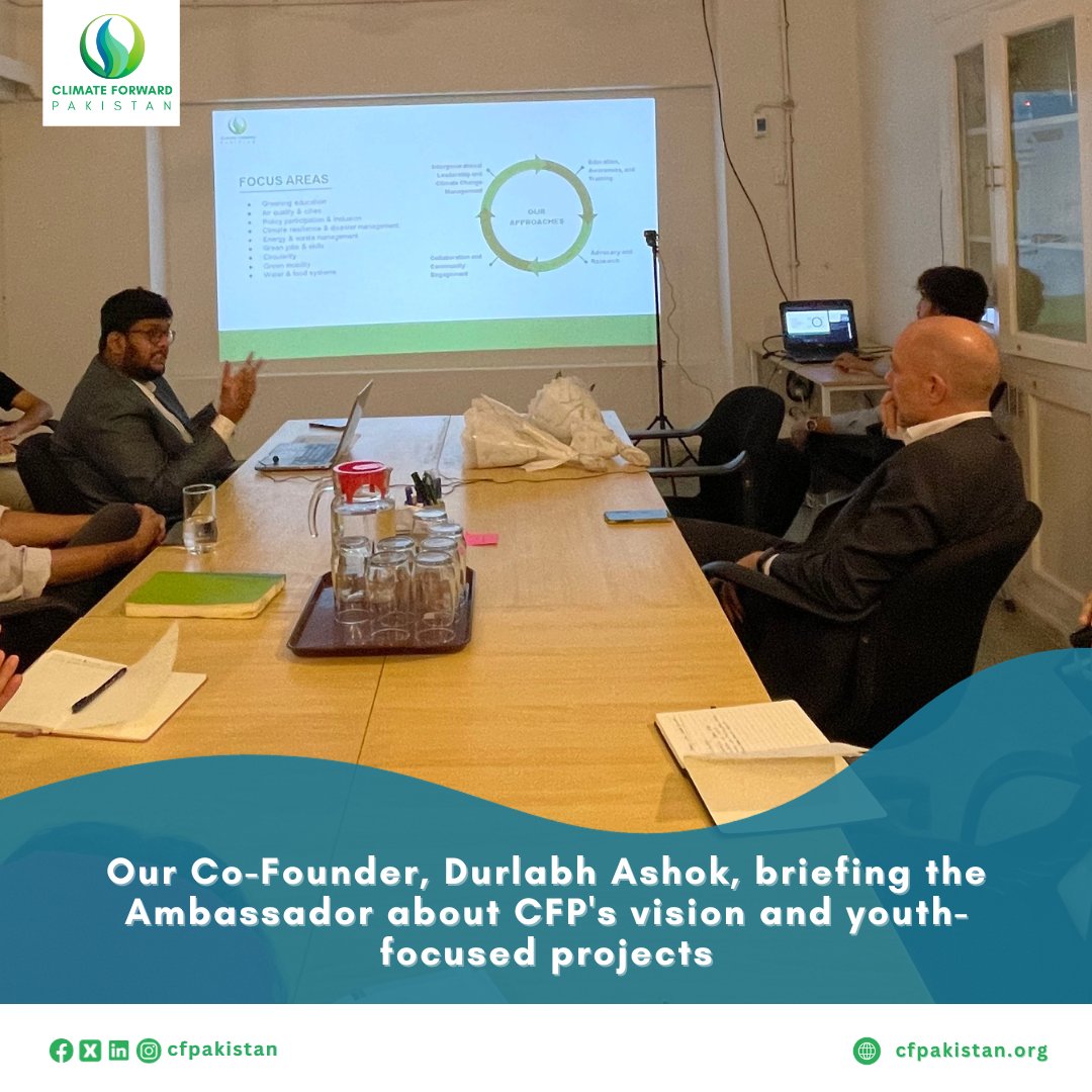 cfpakistanorg's tweet photo. We're grateful to H.E. Jakob Linulf, Ambassador of Denmark to Pakistan, for paying a visit to the CFP office in Karachi.

We apprised the Ambassador about CFP's vision, initiatives, and projects, and discussed potential areas of collaboration @DKinPK https://t.co/ygknOxjek8