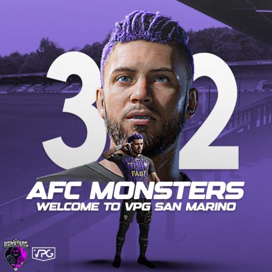 🇸🇲 Welcome @AFC_MONSTERS To <a href="/VPGSanMarino/">Virtual Pro Gaming San Marino 🇸🇲</a> 

👤 Manager: <a href="/32Vampy/">Vampy_32</a> 

#FC24 #EAFC24 #VPG #Clubs #WhereTheChampionsPlay🎮