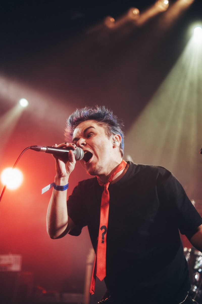 mudfightband's tweet photo. Look mum, … we got adrenaline flushing through our veins!🩸💥 
Snapshots from last night with @kontrust &amp; N.E.B.Y. at the @szenewien !🔥Thx for partying with us!

📸 Anthony Seidl

#punkrock #punkshow #mudfight https://t.co/a95GbtWfyA