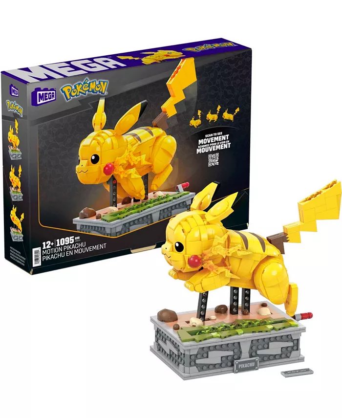 PokemonTCGDrops's tweet photo. ICYI Deal of the Day at Macys:

Mega Construx Motion Pikachu is Only $37.99

https://t.co/ahOPEIpaa7

#ad https://t.co/ViNJpW6Id1