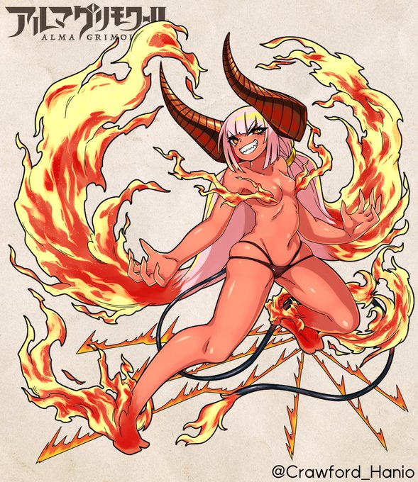 アグニータさん描きました!モエモエ!!!!
 #アルマグリモワール 