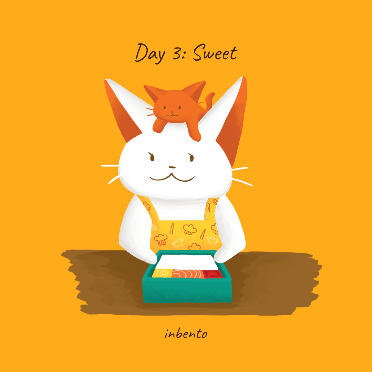 EXposse_games's tweet photo. Day 3: Sweet [Game: inbento]
This is a puzzle game where the mom cat prepares bento for her kid,you get pretty sweet story snapshots of that story in between. 

#Peachtober23 #inktober2023 #gameart #fanart #inktober #inbento #bento #cat #cute #japanesefood #indiegame #game https://t.co/mqTMUqDxnK