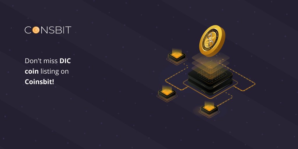 c0insbit's tweet photo. 💥 Dear users, we are glad to inform you that DIC coin will be available on Coinsbit soon! 

💵 Pair:
DIC/USDT

✅ To get more info: https://t.co/ZyUi17R4t9

🌈 Stay tuned to get updates and latest news from Coinsbit!

#Coinsbit #Listing #DIC https://t.co/NyNXAkiwiR