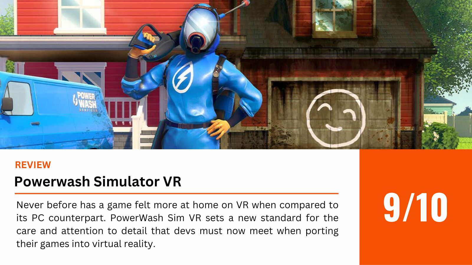 Powerwash Simulator VR review