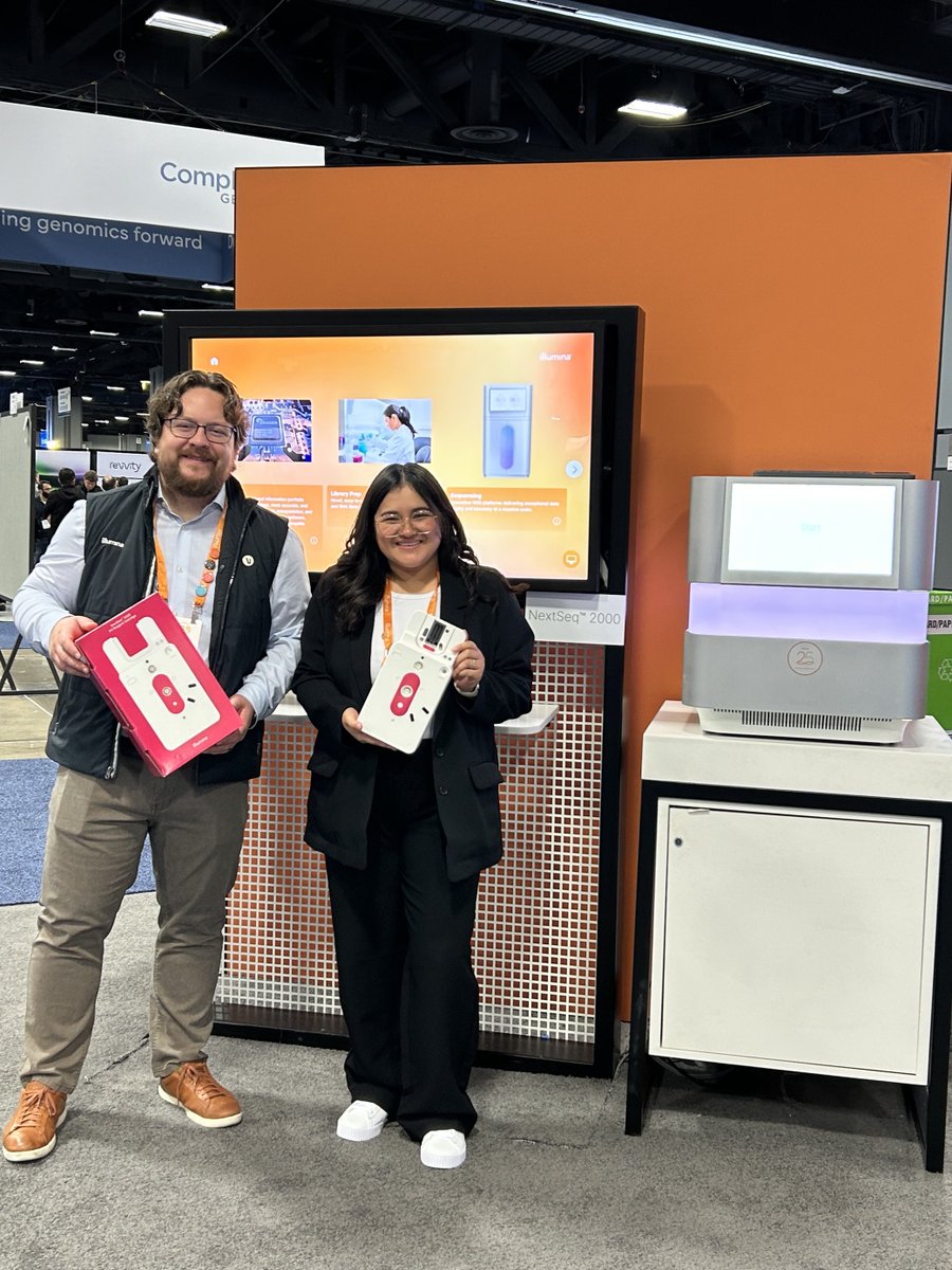 Stop by Illumina booth 623 at #ASHG23 to see the new P4 flow cell for NextSeq™ 1000 and 2000 systems. Learn more by attending our Co-Lab session at 3 PM in Theater 3!