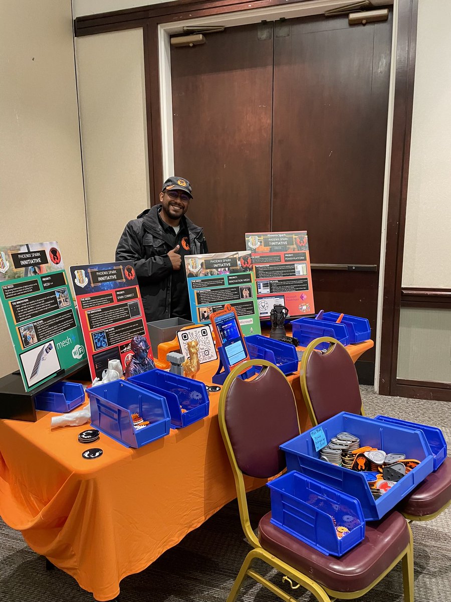 PhoenixSparkLab's tweet photo. Last week, our Cyber Security Seminar was a hit! Co-Sponsors: Travis Company Grade Officer Council and Phoenix Spark were proud to host 100+ members at the Delta Breeze Event Center #technology #distruptiveaf #cyber #cybersecuritymonth #security #travis #innovation #seminar https://t.co/SIDV4NfYdW
