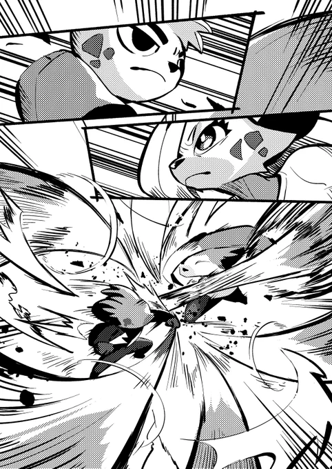 高校生の頃に描いた漫画をリメイクした 
