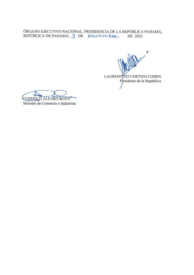 El presidente Laurentino Cortizo sancionó este viernes 3 de noviembre la Ley 407 que establece una moratoria minera indefinida en Panamá.
Esta prohíbe al Ministerio de Comercio e Industrias (MICI) otorgar concesiones para minería metálica. Establece además que las que están en