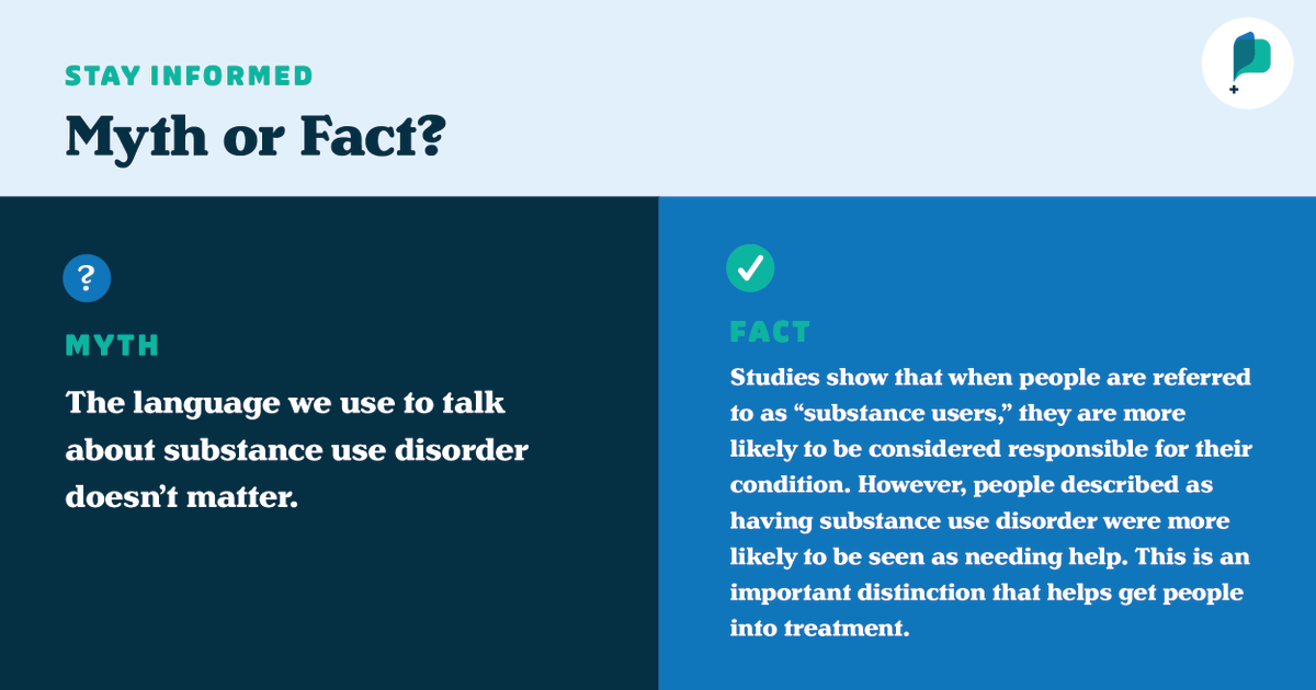Prevent_Ed's tweet photo. Research demonstrates the importance of language and intent in combatting stigmas surrounding substance misuse. What changes in your language are you making to open up unbiased conversations with others? ⤵️

#SolutionsNotStigma https://t.co/YXkB1VnlpZ
