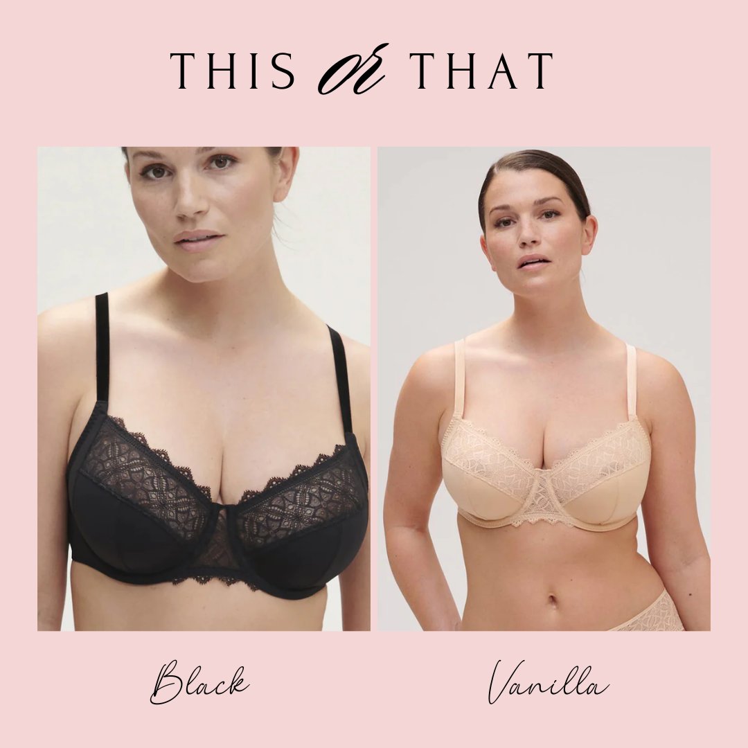 LineaIntima's tweet image. Which is your favourite colour of this bra? Black or Vanilla? Let us know in the comments! .
.
.
#LingerieLover #LingerieStyle
#Bralette #BraletteOutfit #Bralettes #OutfitoftheDay #InstaStyle #outfit #fashion #ootd #style #outfitoftheday #brafitting #brafittings #brafitter #brafi