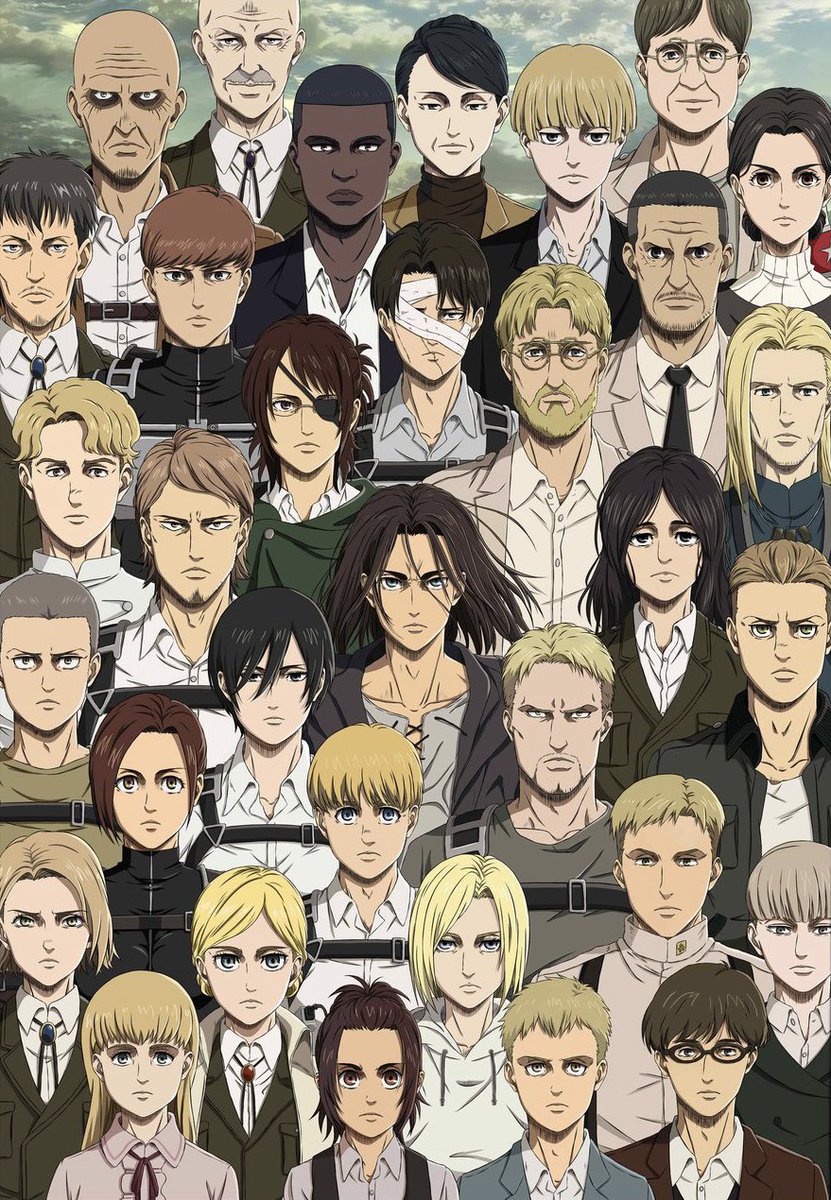 فردا آخرین قسمت از اتک میاد، دیگه دنیا چیز جدیدی برای ارائه نداره

#AttackOnTitan 
#aot