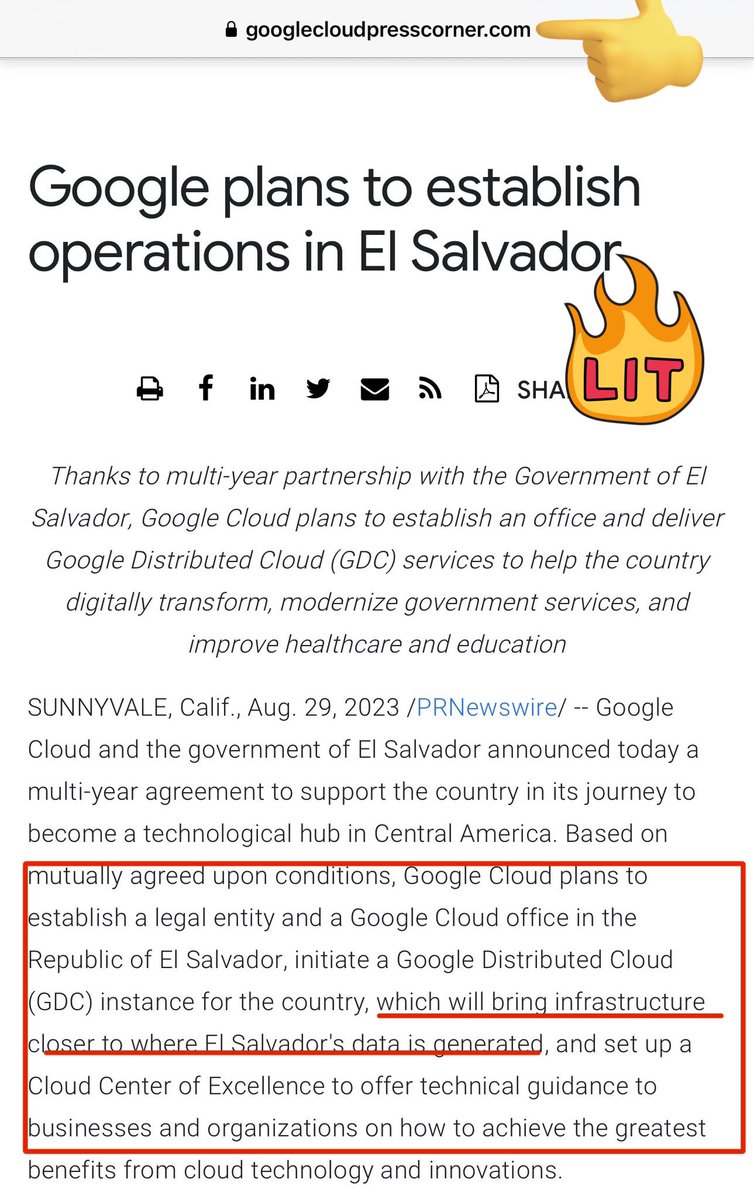 LauraPocaSV's tweet photo. #Militonto del #FMLN (pero lo niega) comparte noticia #Falsa
Donde dice que Google “acaba” de elegir a Uruguay para un data center, y por su puesto se emociona 🫠🫠
✔️La verdad es que desde 2019 Uruguay viene anunciando el data center y aún no se concreta nada😕
🫵🏼🫵🏼 Ahhh pero el #Apátrida, ni aunque Google haya hecho un #AnuncioOficial que tendrá “#Infraestructura” en El Salvador, lo cree porqué eso no le alegra, eso lo critica y reniega.
Así la #OposiciónRabiosa
Pobre #Gilito y #Gorgojal por eso se quedaron en la mediocridad.