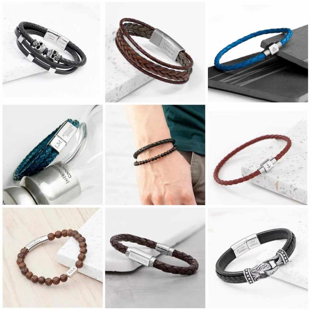 One thing I hear most often in relation to gift buying is that men are difficult to buy for but just look at this selection of personalised bracelets 😃lilyblueuk.co.uk/search/product…

#giftideas #jewellery #bracelet #leatherbracelet #mensjewellery #shopsmall #shopindie #MHHSBD