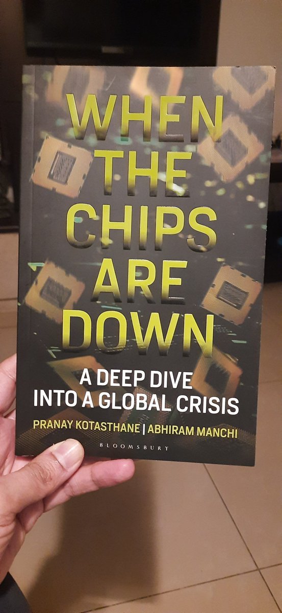 pranaykotas's tweet photo. Got my co-author copy today. It's just about 200 pages - an easy read for anyone trying to make sense of semiconductor geopolitics. 

We have chapters on India, and a framework for future scenarios as well. https://t.co/Uur2KuqMvA