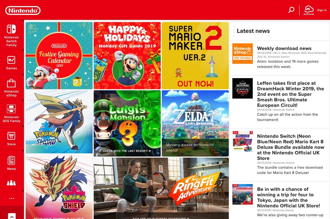 It's-a me, Vue.js! <a href="/NintendoEurope/">Nintendo of Europe</a>'s official local websites for Germany, France, Spain, UK,.. are #madewithvuejs! 💚🎮 - madewithvuejs.com/nintendo