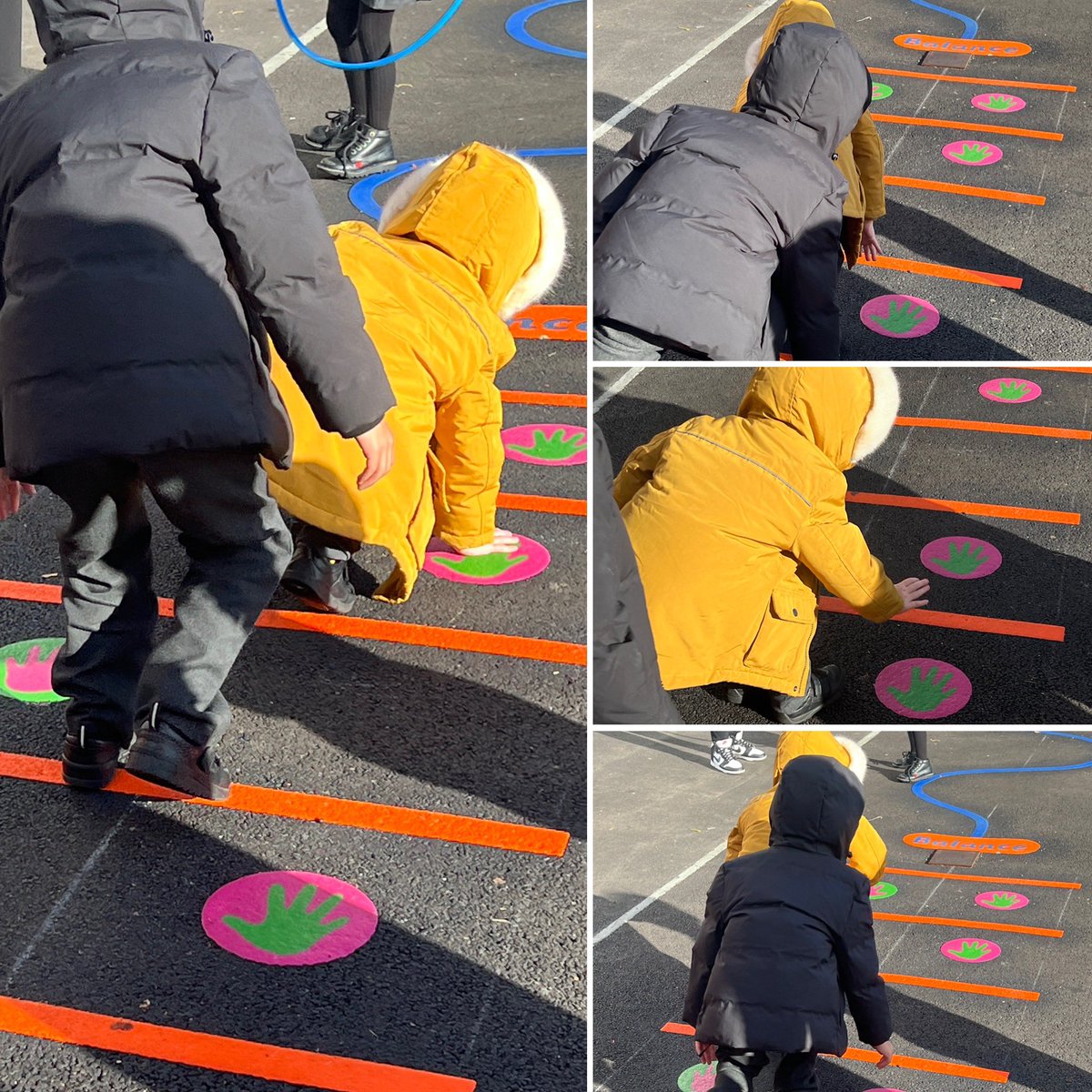 RichmondPri's tweet image. The sun came out and the pupils are loving our new @funactiveltd trails and games #activefun #playgroundgames