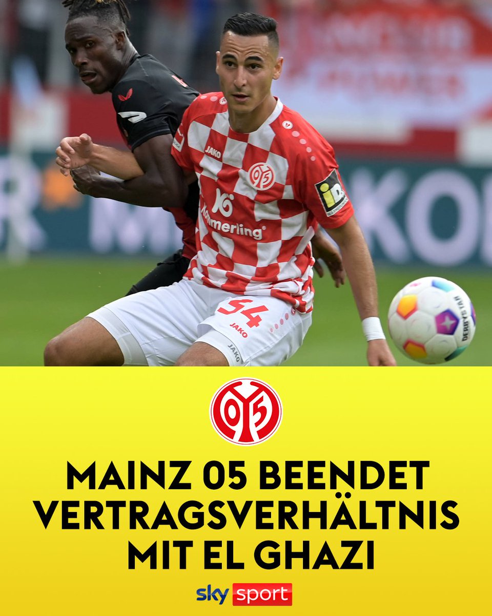 „Der Verein reagiert mit dieser Maßnahme auf die Äußerungen und Posts des Spielers in den sozialen Medien“, so der Verein.
#SkyTransfer #ElGhazi