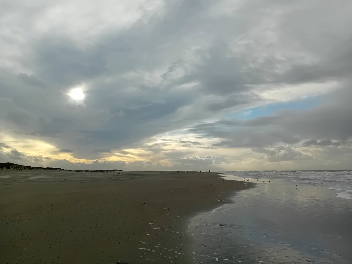 Hollum, lekker uitwaaien vanmiddag....