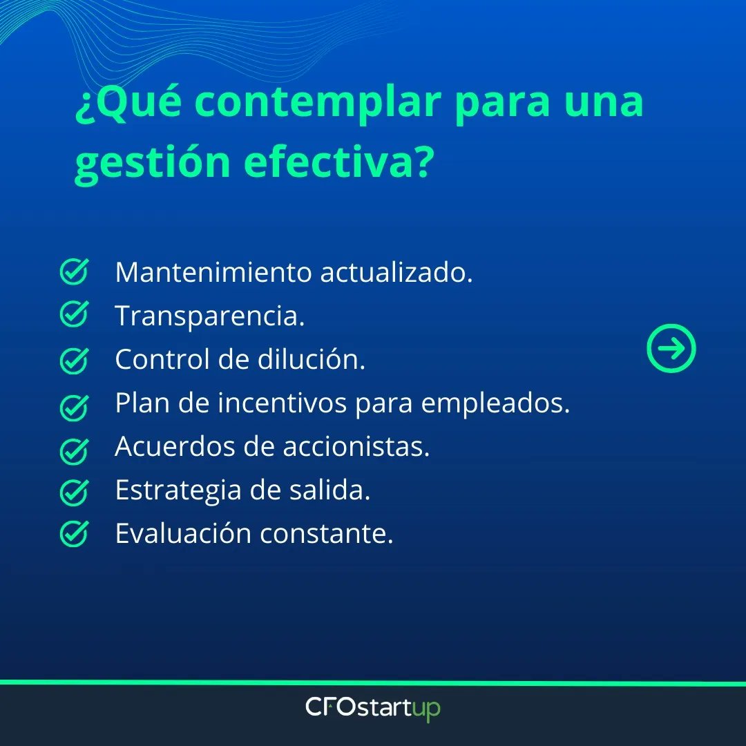 cfostartup_'s tweet image. 👉🏻 #FoundersTools: aprende cómo elaborar, gestionar y optimizar la elaboración del #CapTable para mostrarle a tus potenciales #inversores 🙋🏻‍♀️🙋🏻‍♂️ toda la información necesaria sobre el #capitalsocial de tu #startup: cfostartup.la/cap-table-estr…
