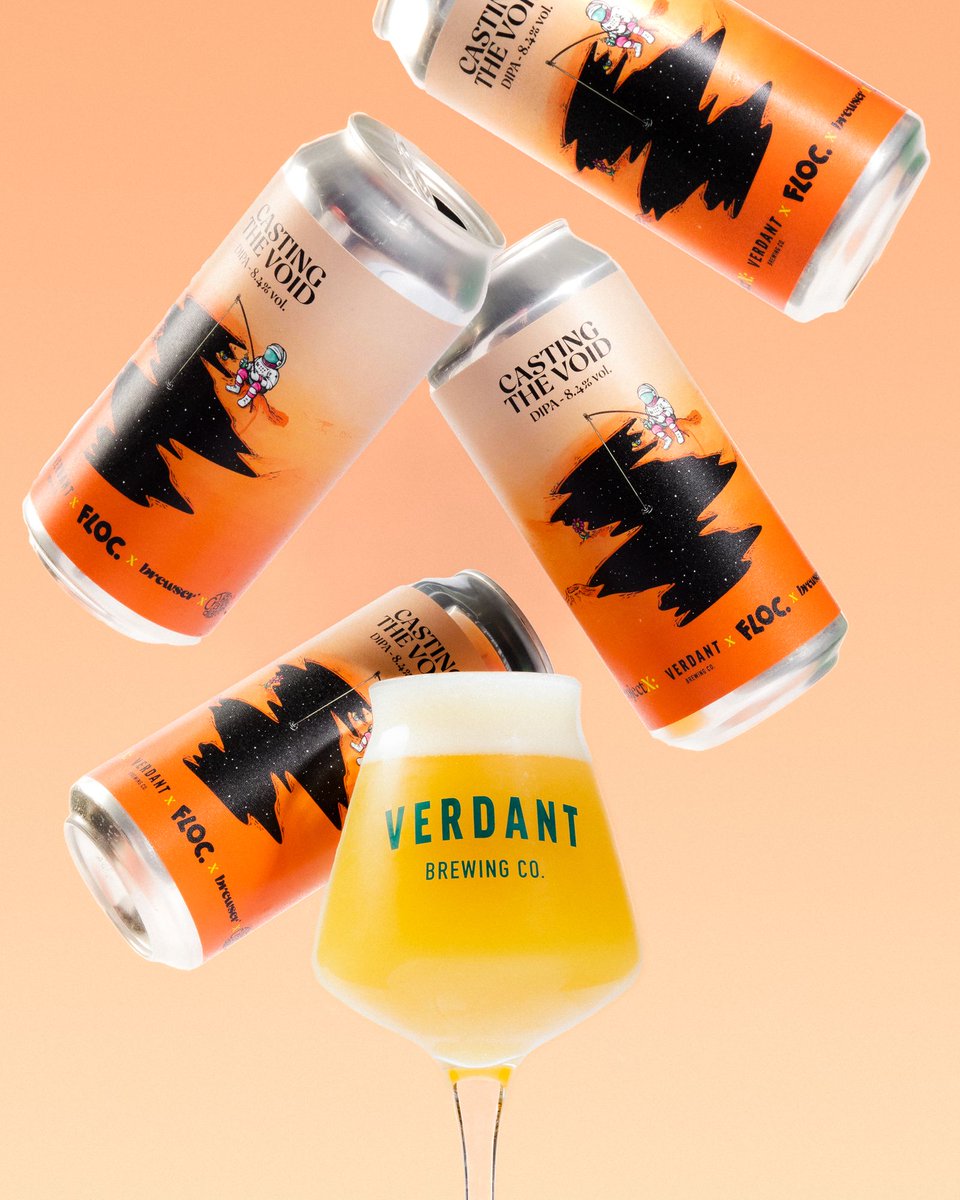 ᶜᴬˢᵀᴵᴺᴳ ᵀᴴᴱ ⱽᴼᴵᴰ

A mammoth DIPA (8.4%) collab with the wonderful <a href="/flocbrewing/">Floc. Brewery & Taproom</a> &amp; <a href="/brewserbeer/">Brewser</a>! Punchy and brim-full with an explosion of fruit and soft herbal notes. Big, velvety and delicious.

Available now on the webshop.