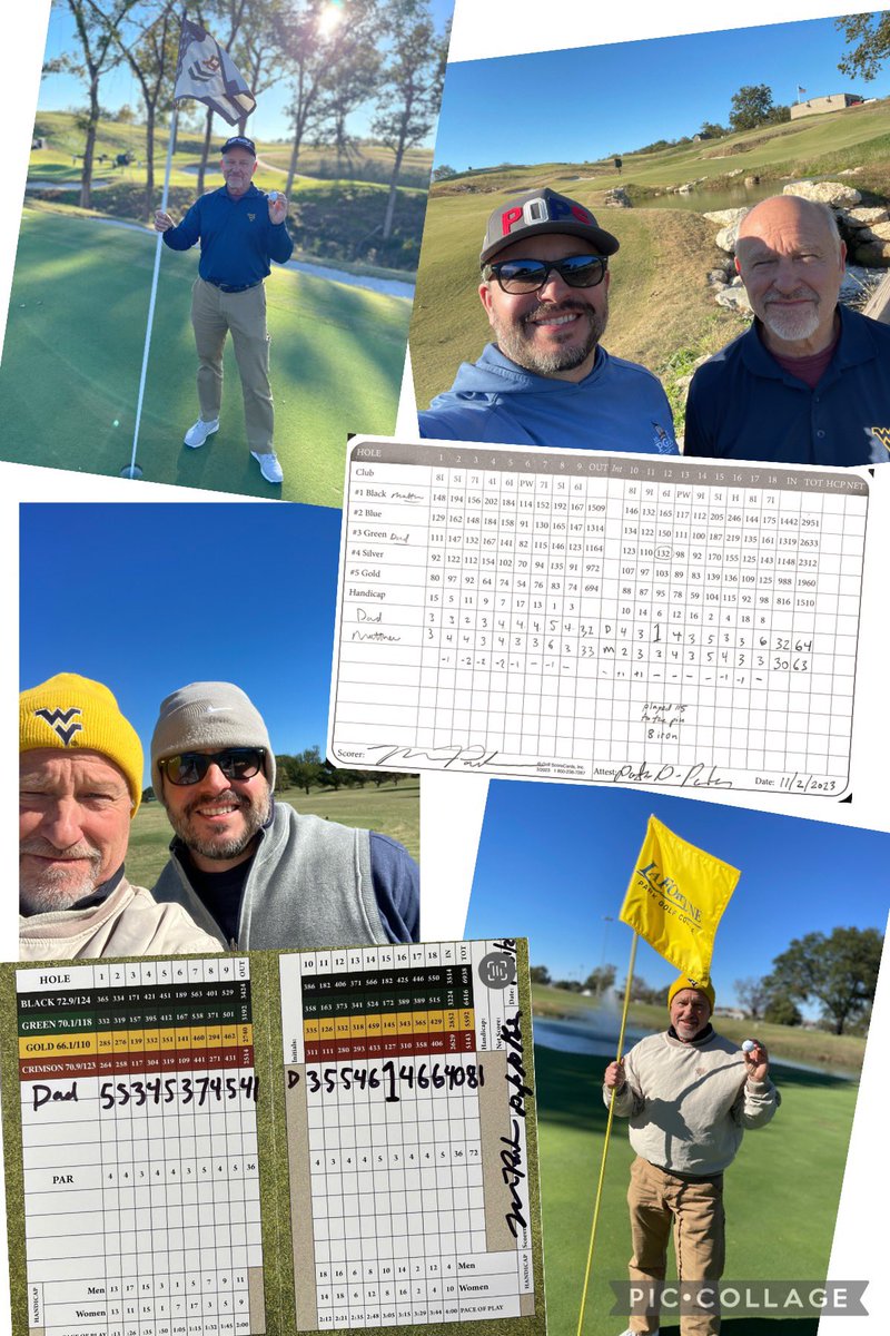Two hole-in-ones for my dad in 3 days. Crazy!!!!  So much fun. 

Btw, Battlefield Par 3 course <a href="/ShangriLaOKGolf/">Shangri-La Resort</a> is the best par 3 course I’ve ever played by far. 

Can’t wait to go back!!!