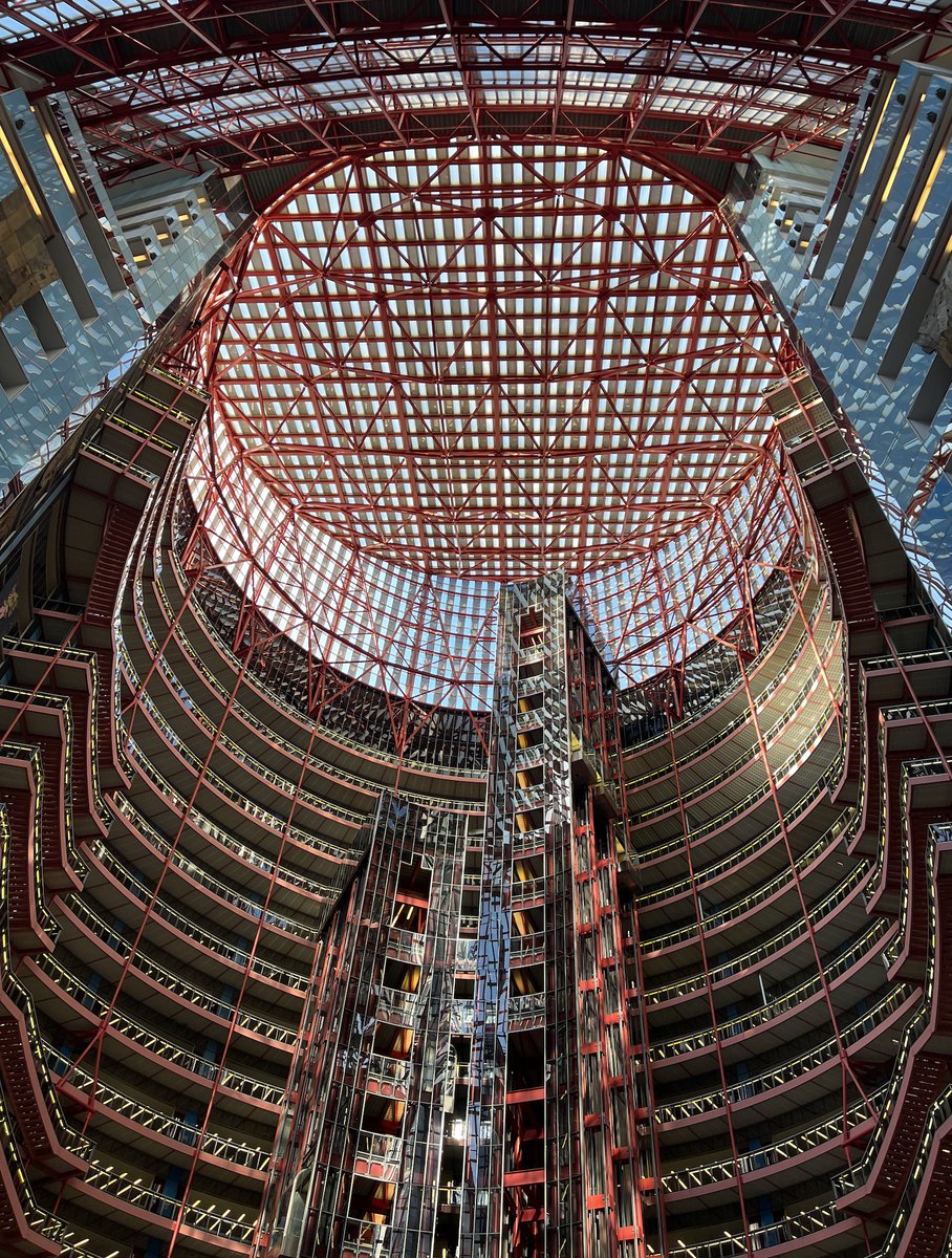 LynnBecker's tweet image. And, of course, the elephant that IS the room. The  Chicago Architecture Biennial is giving you a last chance to experience one of the greatest civic spaces ever created in America before it is obliterated for Google's gut rehab.