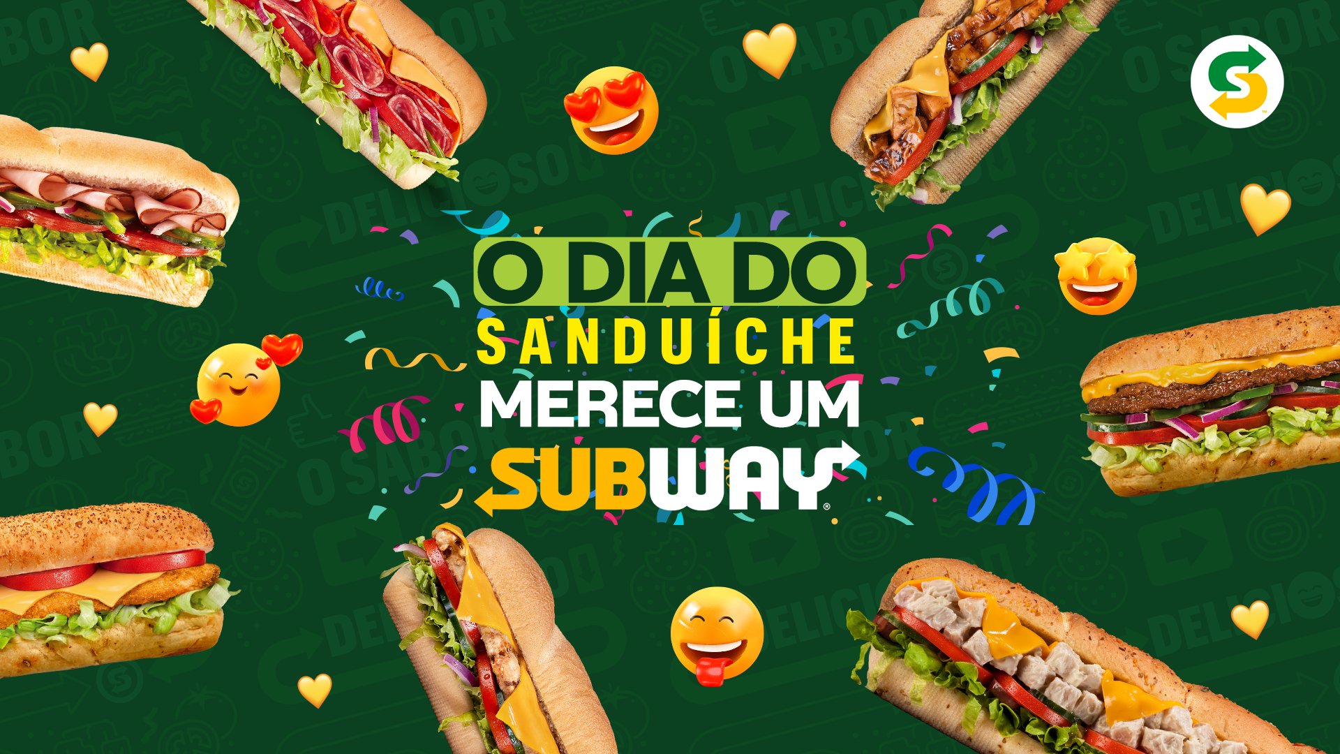 Subway Brasil - Tudo que é perfeito a gente pega com as