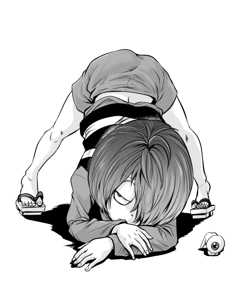 #いいおしりの日
鬼太郎のお尻シリーズ。 