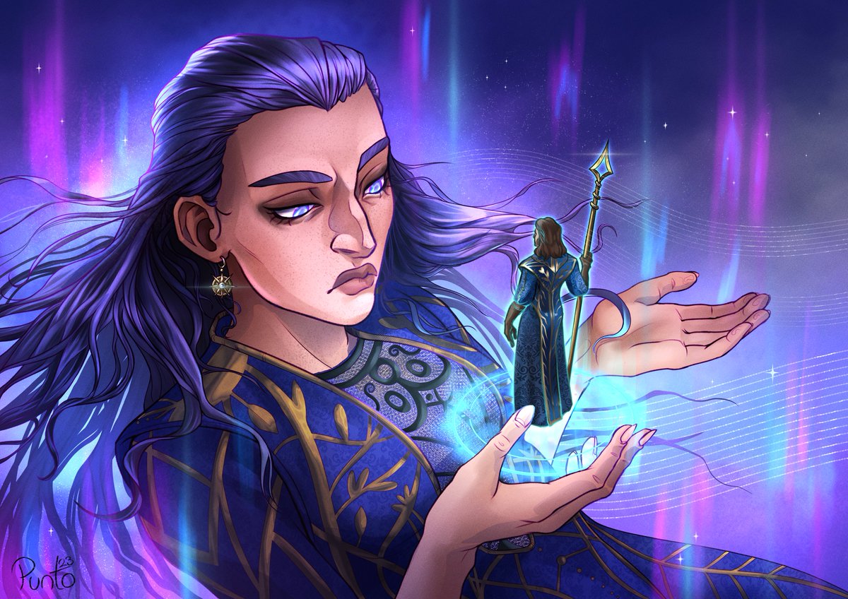 Mystra's chosen
#BaldursGate3 #BG3 #BG3fanart