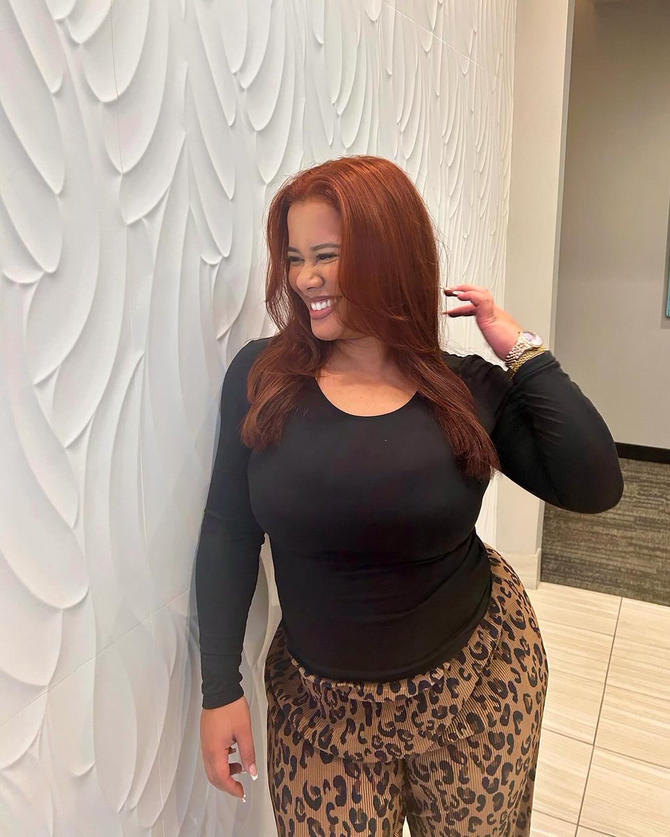 She’s a fucking ginger now!