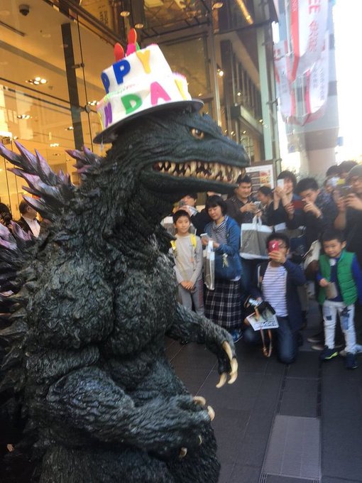 Happy 69th Birthday, my baby boy Godzilla 🎉 Godzilla is my Friend. Godzilla is my Life. Godzilla is my<a href="/tag/fridaythe13th"class="tags"><span>#fridaythe13th</span></a><a href="/tag/jasonvoorhees"class="tags"><span>#jasonvoorhees</span></a>