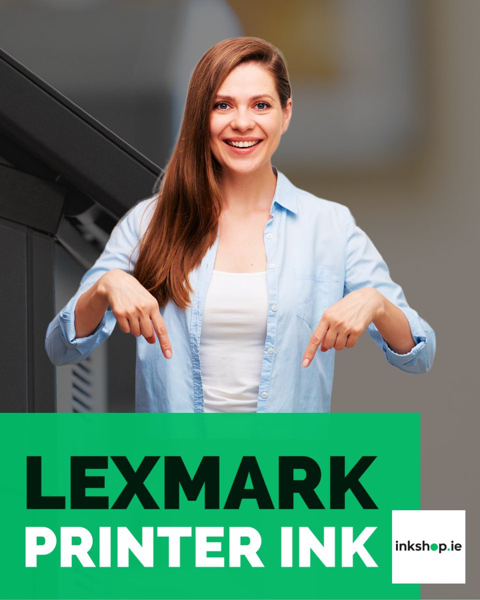 👍 Lexmark printer ink
⁉️ Why choose Lexmark?
🖋️ How to change Lexmark printer ink?
✅ Learn all about it at inkshop.ie/printers/lexma…

#lexmark #corkbusiness #printerink #printingtips #lexmarkink #lexmarkprinter #shoplocal