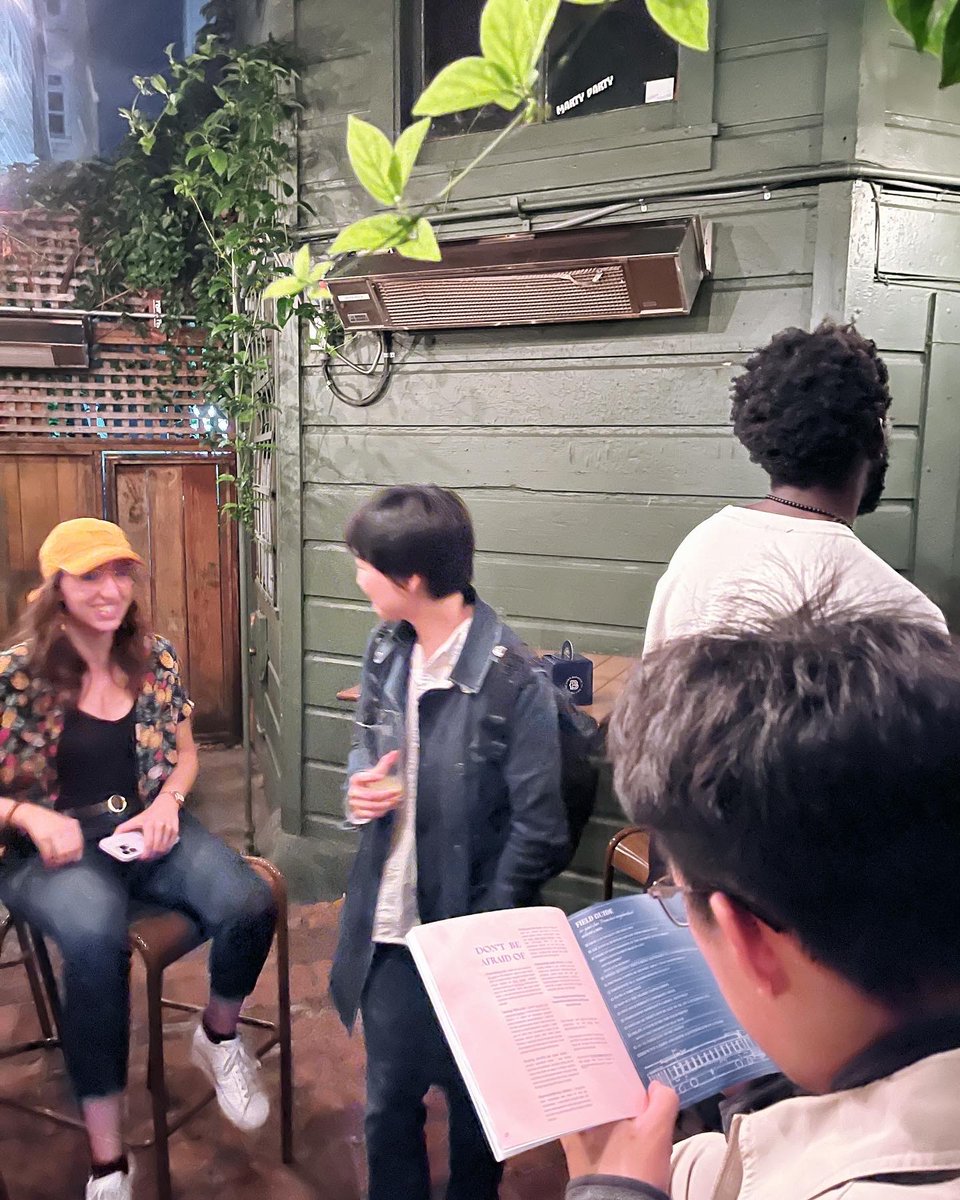 Support local storytelling at the next Unscene ‘zine mixer on Monday 11/6!! Friends, supporters, and curious strangers welcome - drop a comment or dm for details :)

w/ the amazing <a href="/stevnhoward/">Steven Howard</a> <a href="/wadboy_/">Seyi O. 📝</a> <a href="/MelisaSeah/">Melisa</a> <a href="/Pro_extrovert/">Gigi</a> <a href="/2kAnGiE/">Angie</a> <a href="/juliamcesana/">julia</a> <a href="/LicenseToNikhil/">Nikhil Saravan</a> <a href="/tdro_s/">Tadros Salama</a>