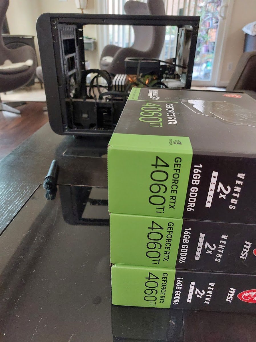 Chuyqa's tweet image. Adding another 48GB to the stockpile