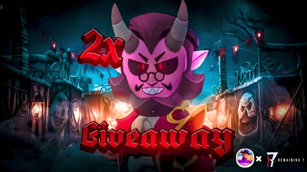 🚨GIVEAWAY:

- 2x Ringmaster Byron Skins

To Enter:
- Follow <a href="/vortexbsss/">Vortex Brawl Stars</a> and <a href="/remaining_7/">Remaining 7 Esports</a> 
- Like❤️
- Retweet♻️
- Tag a friend🫂

Winners picked Nov. 10th👑

#BrawlStars #RingMasterByron #RingmasterByronGiveaway #BSWF23 #StarrParkCCTV #Brawloween #BizarreCircus #Charlie #Giveaway