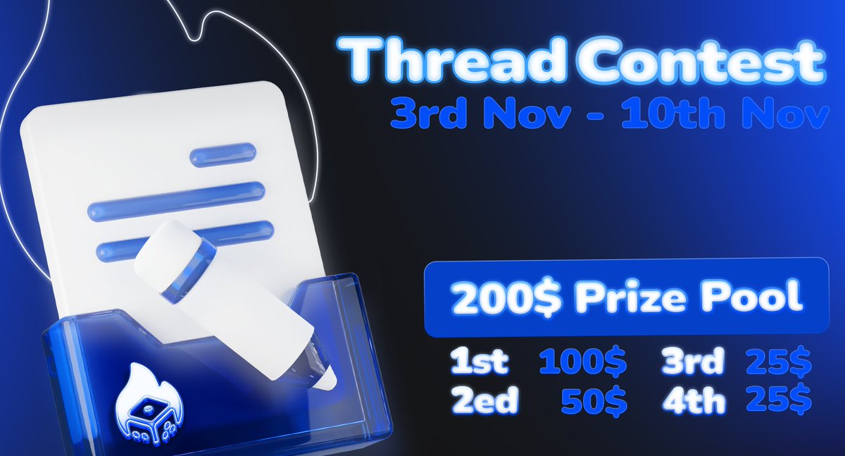 dice_bot_token's tweet image. 🏆 The #Dicebot thread contest is live🔥

📍 HOW TO ENTER
1️⃣ Create an engaging thread on @basecasino777 
2️⃣ Like and RT
3️⃣ Tag  @basecasino777 in your thread 
4️⃣ Follow the instructions in the Tweet below 

 💰 Prize Pool: 200 USDT, 4 winners

📅 Ends Nov 10th 23:59 UTC