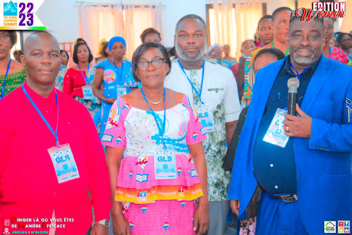 GLS_Nigeria's tweet photo. At the GLS, everyone matters!
Women in Abidjan had a memorable time equipping themselves for greater exploits.
It was a time to learn, connect and shift their mindset.
Watch out for the mind-blowing endeavour that these empowered women will carry out!
#glsnig #gls23 https://t.co/XHednxR8bV