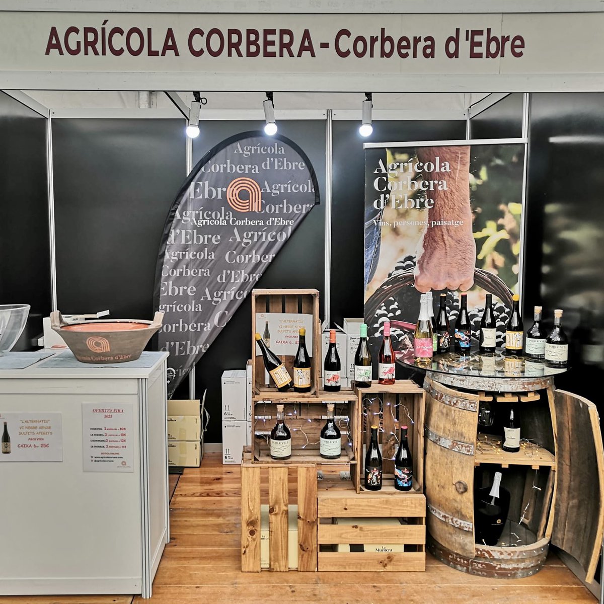 𝟛𝟞𝕒 𝔽𝕖𝕤𝕥𝕒 𝕕𝕖𝕝 𝕧𝕚 
📍𝔾𝕒𝕟𝕕𝕖𝕤𝕒

🗓️ del 3 al 5 de novembre
 
Ens trobareu a la 𝙈𝙤𝙨𝙩𝙧𝙖 𝙙𝙚 𝙫𝙞𝙣𝙨 𝙙𝙚 𝙡𝙖 𝘿𝙊 𝙏𝙚𝙧𝙧𝙖 𝘼𝙡𝙩𝙖, on us esperem per a tastar una selecció de🍷de la nostra cooperativa!

#festadelvigandesa #doterraalta #mostradevins