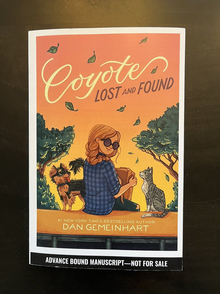 ARCs of COYOTE LOST AND FOUND have arrived! I’m just so in love with the magic @CeliaKrampien pulled off once again on this cover, and so excited to have this story go out into the world next March. ⭐️⭐️Giveaways to come!!⭐️⭐️
