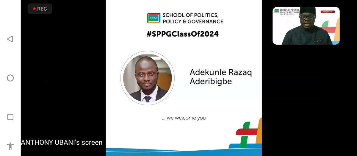 Currently at Matriculation of the Prestigious #SPPGClassof2024 of @TheSPPG