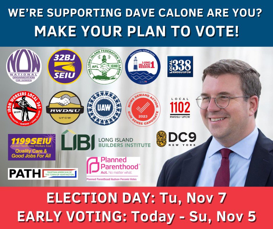 Dave Calone for Suffolk County Executive tweet media