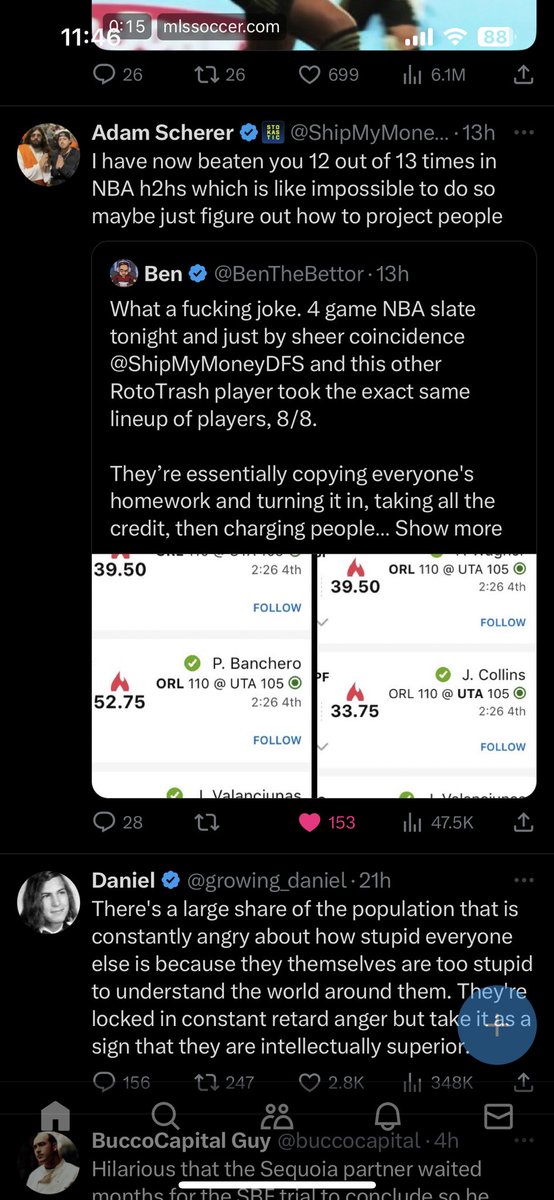 mikemuns1's tweet photo. @ShipMyMoneyDFS My timeline with some great context here https://t.co/aOxdT9FVtF