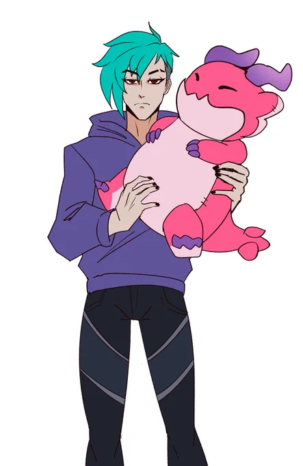Just him.And his weapon for killing.#Aphelios 