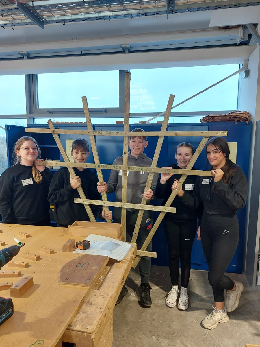 SUPER proud of our amazing S2 pupils that took part in the CABEC Construction Challenge yesterday! They fought off some tough competition and are through to the finals in February! 🥇🏆 <a href="/BathAcadNews/">Bathgate Academy</a> <a href="/WestLoCollege/">West Lothian College</a>