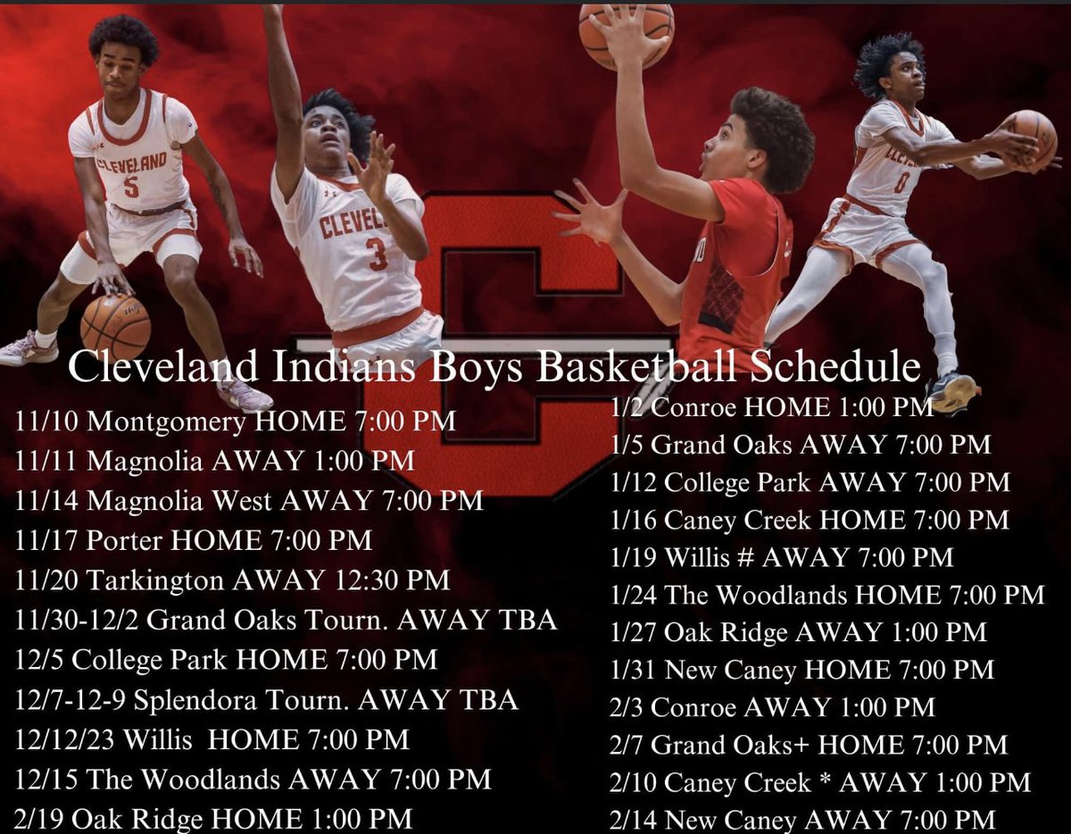 Come out and support the Cleveland Boy Basketball program this season