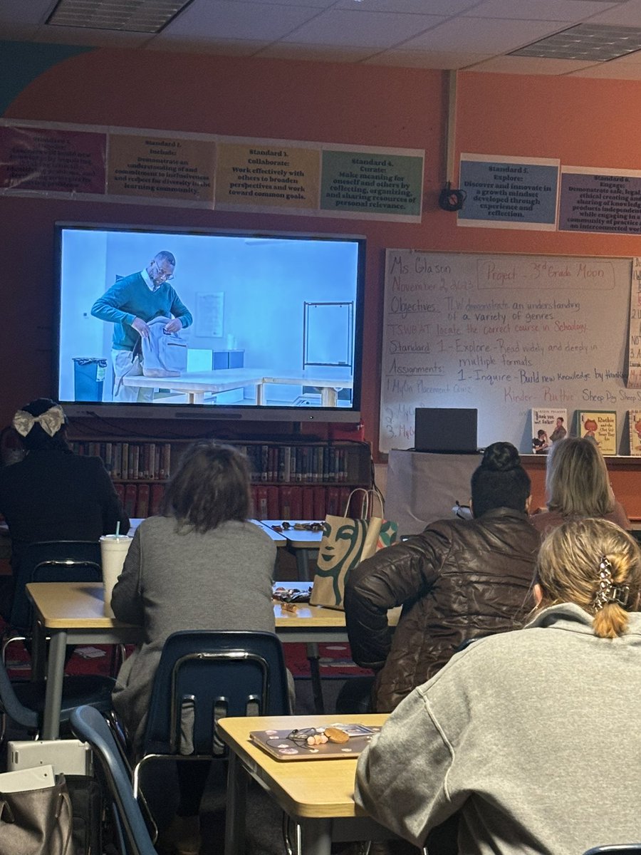 PD today is popcorn and a movie and a sense of urgency in knowing that reading is a civil right! @RightToReadFilm @DrJermallWright @BaselineLRSD @ignite_reading
