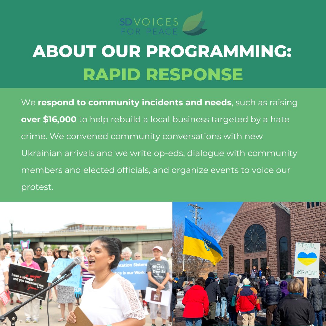 One of the ways we are #PortraitsOfCourage is through our rapid response. We organize rallies, write statements, and do so much more in response to incidents in the community and nation!

#RapidResponse #CommunityActivism #TakingActionTogether #CommunityResponse #StandUpSpeakOut