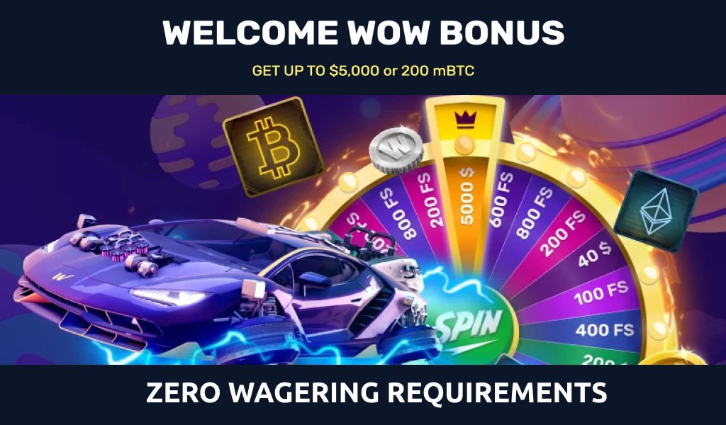 gamblingcrash's tweet photo. 🌟Welcome to Winzio! Get up to $5,000 or 200 mBTC with ZERO wagering requirements! Use code WOW on your first deposit.   

👉 https://t.co/GDC6O2A5JA

#Winzio #BonusOffer #casinobonus #nowager #cryptocasino #FreeSpins #BONUS #welcomebonus #BTC #Crypto #mBTC #gamingcommunity https://t.co/A3rFa77Jq0