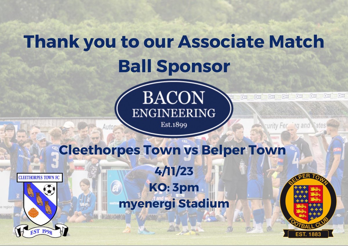Cleethorpes Town FC tweet media